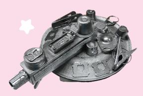 ガラクタ工作「宇宙船PICO」
