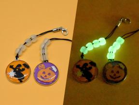 科学工作教室「ハロウィンチャームを作ろう」