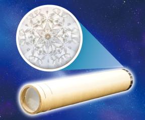 雪の結晶万華鏡