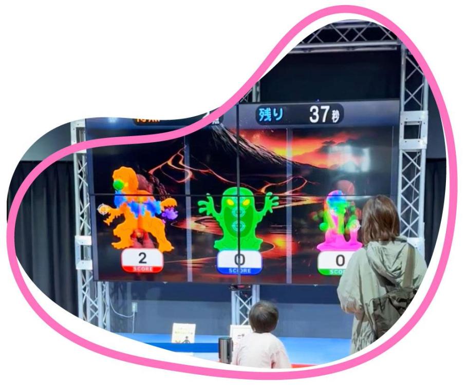 VRスライム投げ