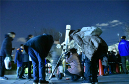 星空観察会の写真